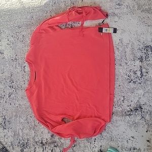 Nwt Donna Karan Active pink shirt Size Medium